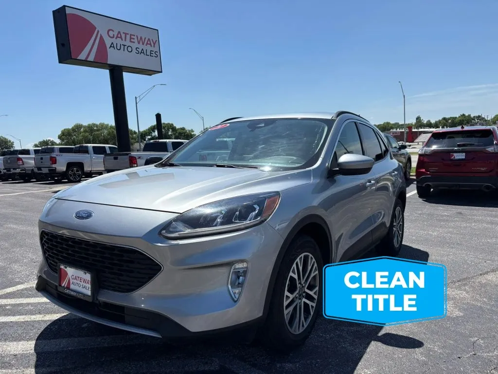 Silver 2021 Ford Escape SEL Sport Utility 4D for sale in Omaha, NE