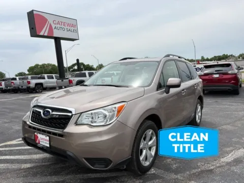 Gold 2015 Subaru Forester 2.5i Premium Sport Utility 4D for sale in Omaha, NE
