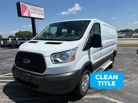 White 2016 Ford Transit 250 Van Low Roof w/60/40 Side Door w/RWB Van 3D for sale in Omaha, NE