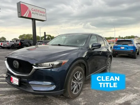 Blue 2018 MAZDA CX-5 Touring Sport Utility 4D for sale in Omaha, NE