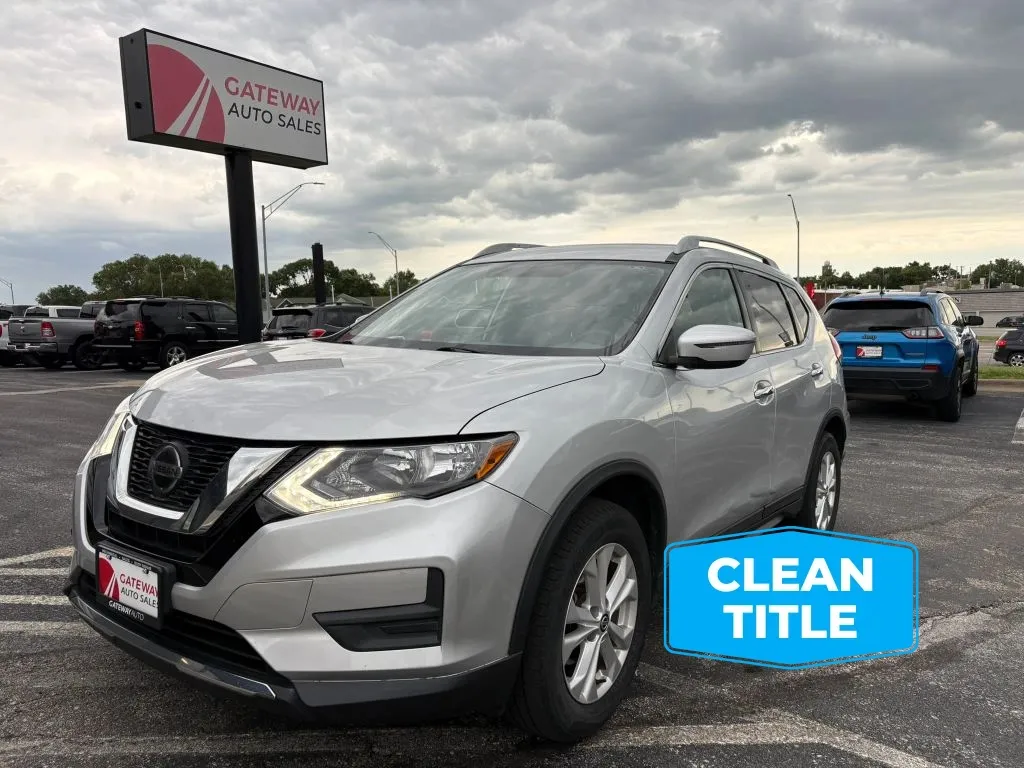Silver 2018 Nissan Rogue S Sport Utility 4D for sale in Omaha, NE