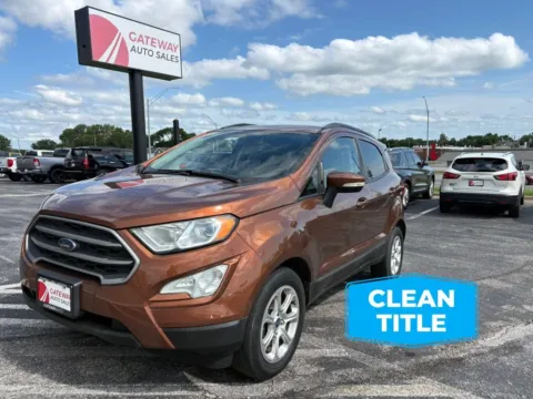 Orange 2020 Ford EcoSport SE Sport Utility 4D for sale in Omaha, NE