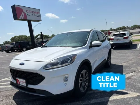 White 2022 Ford Escape SEL Sport Utility 4D for sale in Omaha, NE