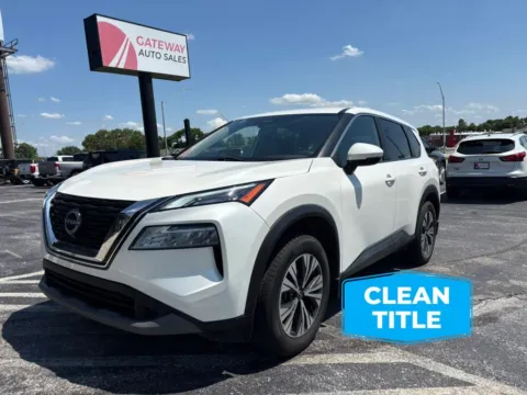 White 2023 Nissan Rogue SV Sport Utility 4D for sale in Omaha, NE
