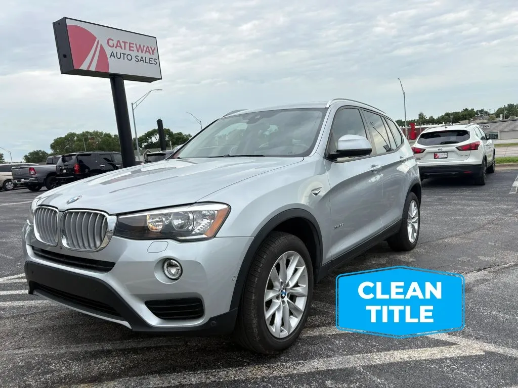 Silver 2017 BMW X3 xDrive28i Sport Utility 4D for sale in Omaha, NE