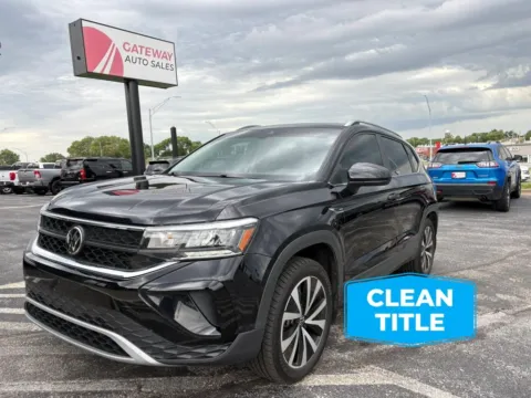Black 2022 Volkswagen Taos SE 4MOTION Sport Utility 4D for sale in Omaha, NE