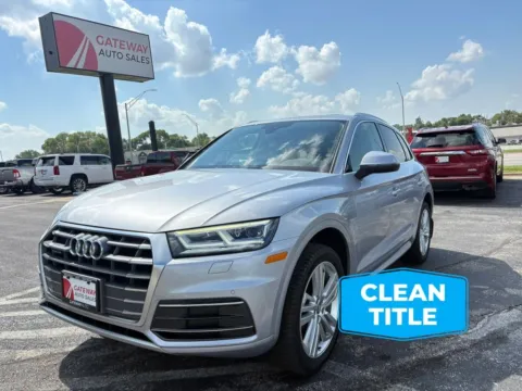 Silver 2018 Audi Q5 Premium Plus Sport Utility 4D for sale in Omaha, NE