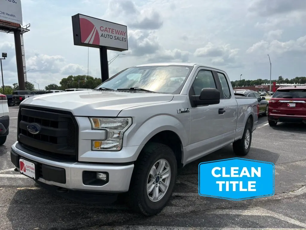 Silver 2016 Ford F-150 Super Cab XL Pickup 4D 6 1/2 ft for sale in Omaha, NE