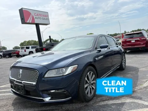 Blue 2017 Lincoln Continental Premiere Sedan 4D for sale in Omaha, NE