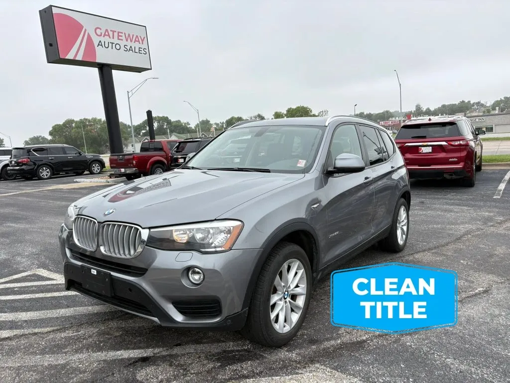 Gray 2015 BMW X3 xDrive28i Sport Utility 4D for sale in Omaha, NE