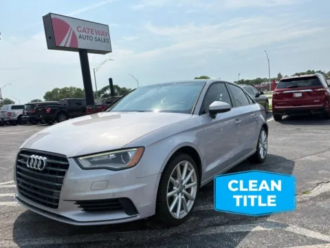 Silver 2016 Audi A3 2.0T Premium Sedan 4D for sale in Omaha, NE