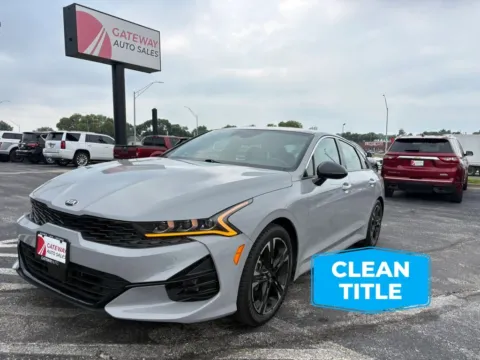 Gray 2021 Kia K5 GT-Line Sedan 4D for sale in Omaha, NE