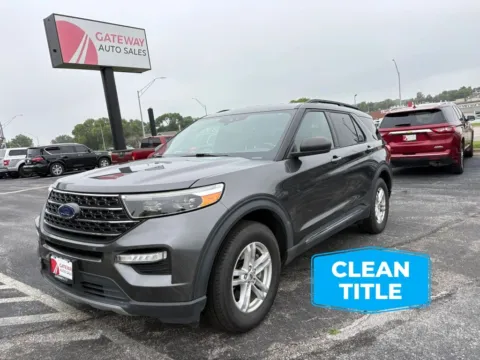 Gray 2020 Ford Explorer XLT Sport Utility 4D for sale in Omaha, NE