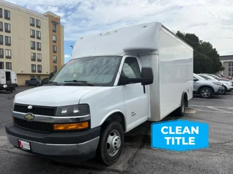 White 2022 Chevrolet Express Commercial Cutaway 4500 Cutaway Van 2D for sale in Omaha, NE