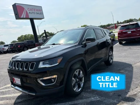 Black 2018 Jeep Compass Limited Sport Utility 4D for sale in Omaha, NE