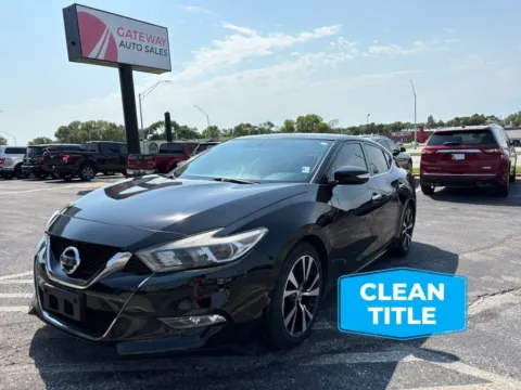 Black 2018 Nissan Maxima SL Sedan 4D for sale in Omaha, NE