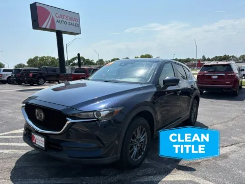 Blue 2019 MAZDA CX-5 Touring Sport Utility 4D for sale in Omaha, NE