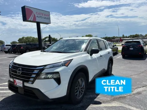White 2024 Nissan Rogue S Sport Utility 4D for sale in Omaha, NE
