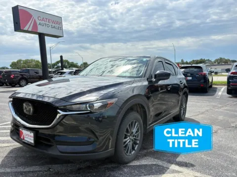 Black 2019 MAZDA CX-5 Touring Sport Utility 4D for sale in Omaha, NE