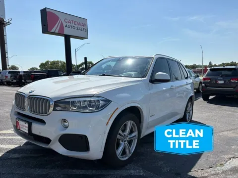 White 2018 BMW X5 xDrive50i Sport Utility 4D for sale in Omaha, NE