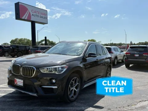 Black 2019 BMW X1 xDrive28i Sport Utility 4D for sale in Omaha, NE