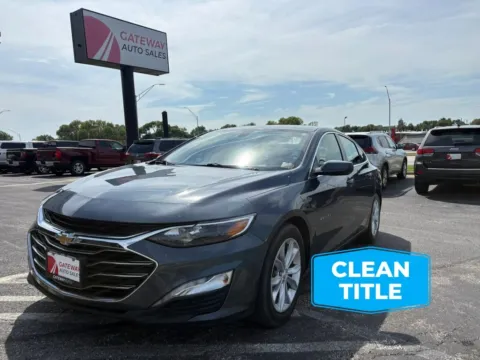 Gray 2019 Chevrolet Malibu LT Sedan 4D for sale in Omaha, NE