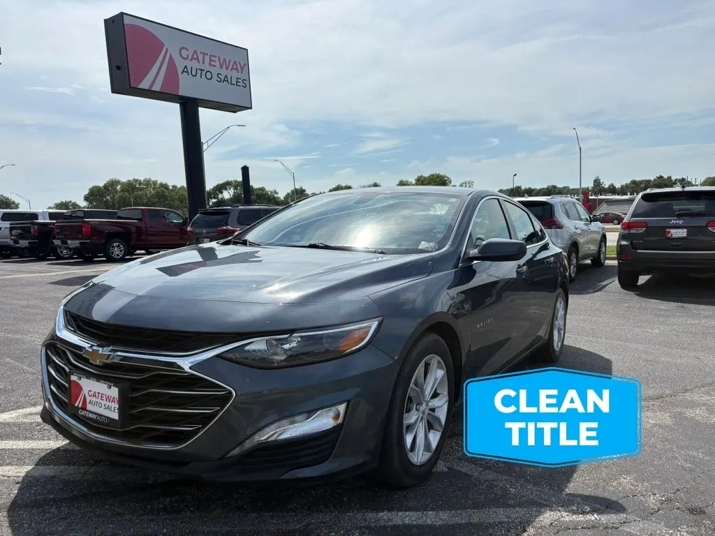 Gray 2019 Chevrolet Malibu LT Sedan 4D for sale in Omaha, NE