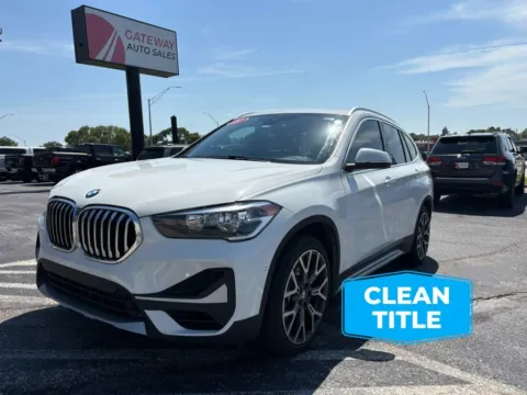 White 2021 BMW X1 xDrive28i Sport Utility 4D for sale in Omaha, NE