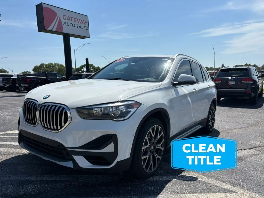 White 2021 BMW X1 xDrive28i Sport Utility 4D for sale in Omaha, NE