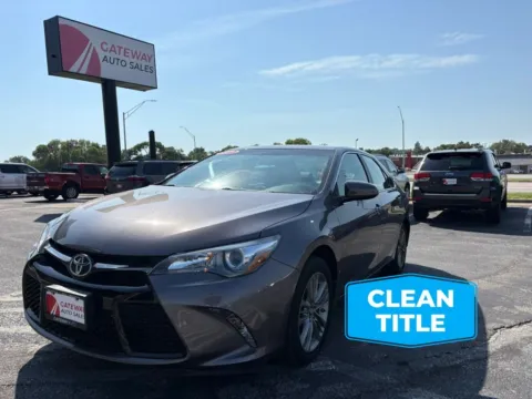 Gray 2017 Toyota Camry LE Sedan 4D for sale in Omaha, NE