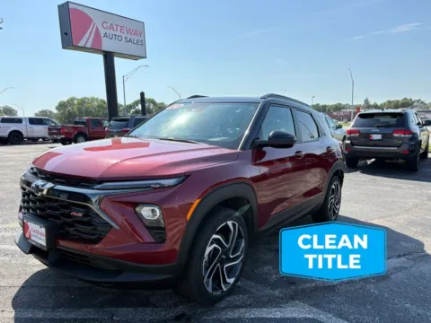 Red 2024 Chevrolet Trailblazer RS Sport Utility 4D for sale in Omaha, NE