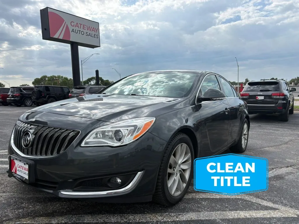 Gray 2017 Buick Regal Premium II Sedan 4D for sale in Omaha, NE