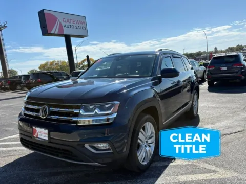 Blue 2019 Volkswagen Atlas SEL 4Motion Sport Utility 4D for sale in Omaha, NE