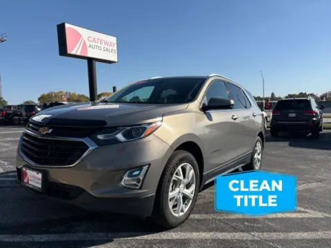 Gray 2019 Chevrolet Equinox LT Sport Utility 4D for sale in Omaha, NE