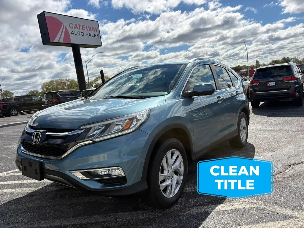 Blue 2016 Honda CR-V EX-L Sport Utility 4D for sale in Omaha, NE