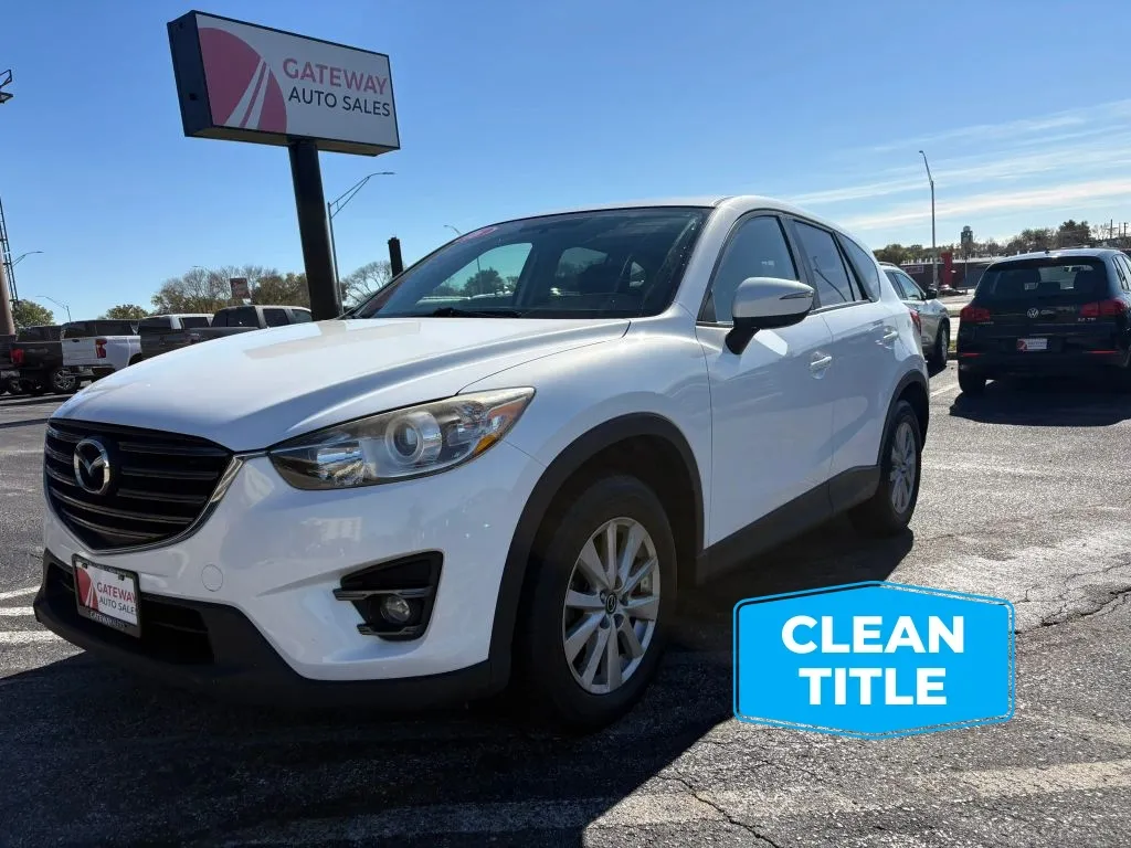 White 2016 MAZDA CX-5 Touring Sport Utility 4D for sale in Omaha, NE