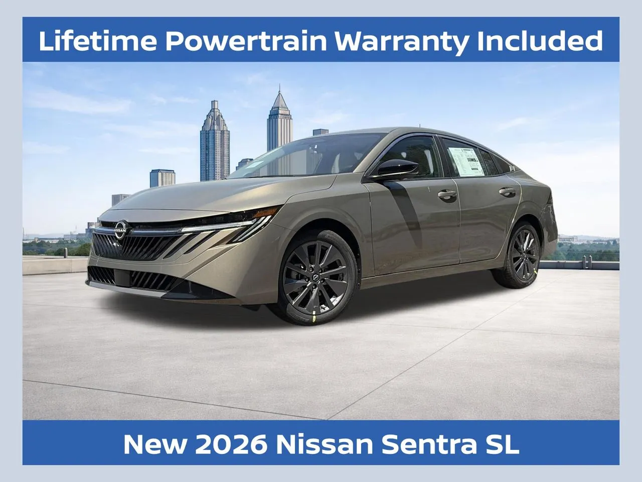 Brown 2026 Nissan Sentra SL for sale in Lithia Springs, GA