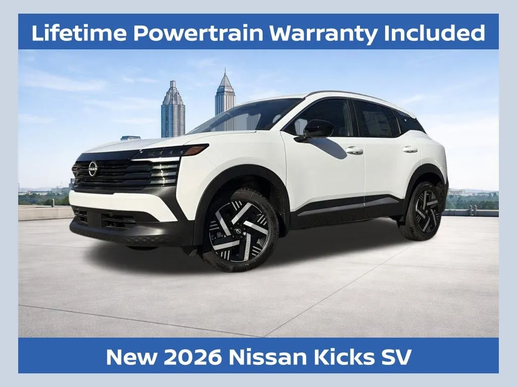 White 2026 Nissan Kicks SV for sale in Lithia Springs, GA