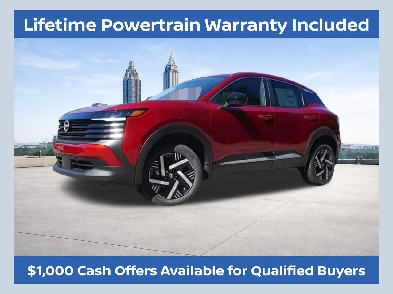 Red 2026 Nissan Kicks SV for sale in Lithia Springs, GA
