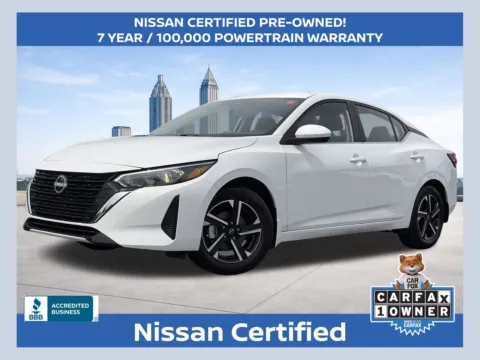 White 2025 Nissan Sentra SV for sale in Lithia Springs, GA