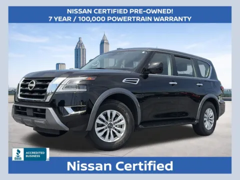 Black 2023 Nissan Armada S for sale in Lithia Springs, GA