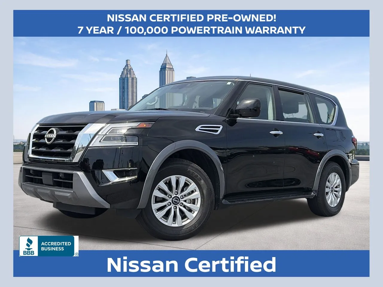 Black 2023 Nissan Armada S for sale in Lithia Springs, GA