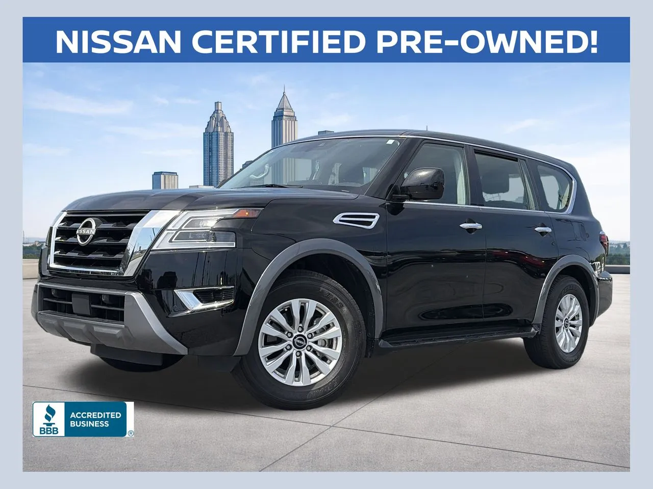Black 2023 Nissan Armada S for sale in Lithia Springs, GA