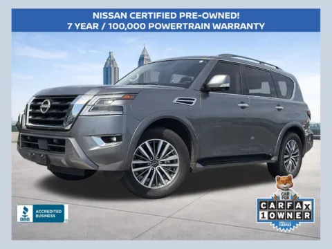 Gray 2023 Nissan Armada SL for sale in Lithia Springs, GA