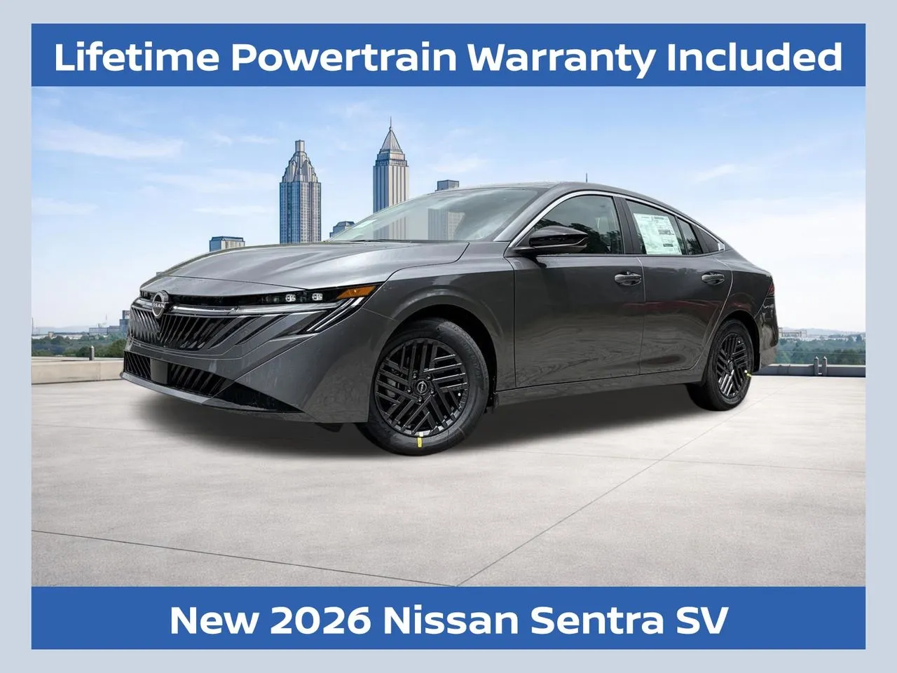 Gray 2026 Nissan Sentra SV for sale in Lithia Springs, GA