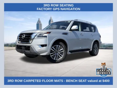 Silver 2024 Nissan Armada SL for sale in Lithia Springs, GA