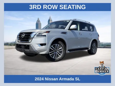 Silver 2024 Nissan Armada SL for sale in Lithia Springs, GA