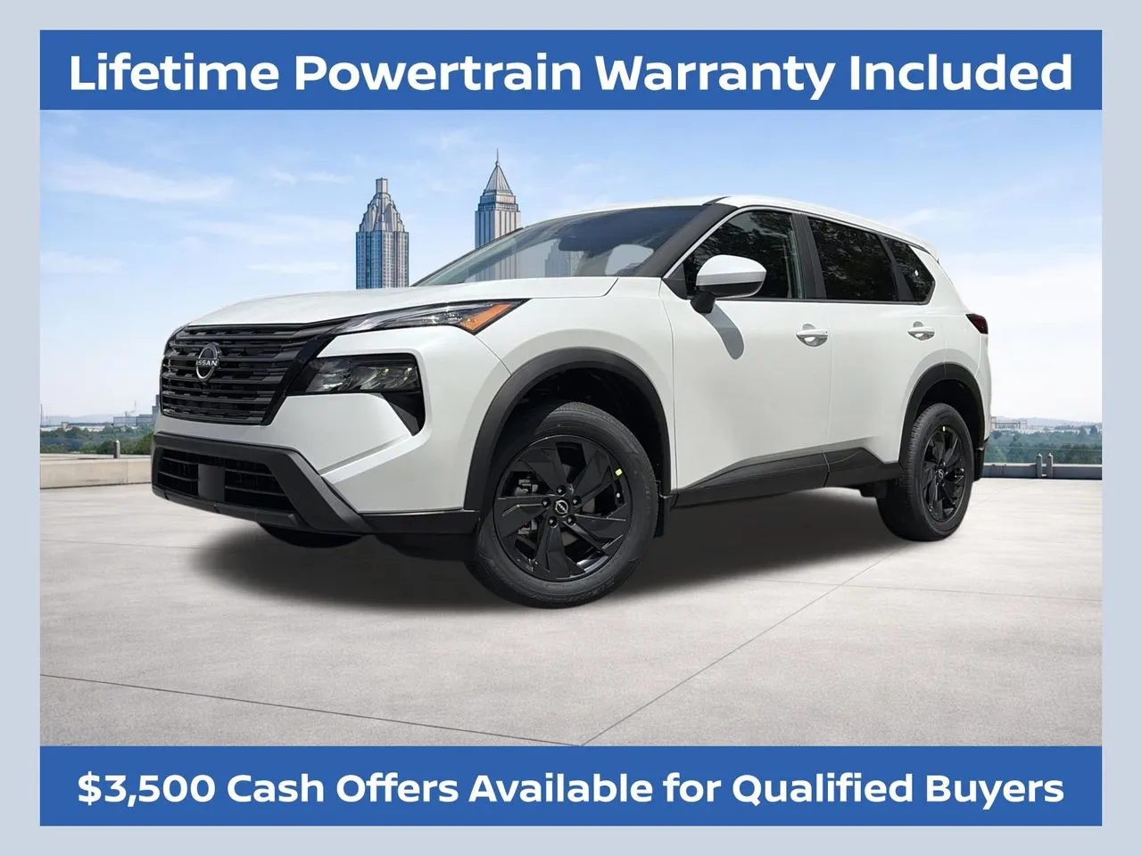 White 2026 Nissan Rogue SV for sale in Lithia Springs, GA