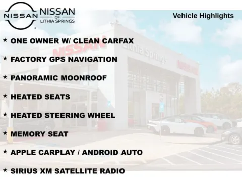 Photos of 2022 Nissan Murano SL for sale in Lithia Springs, GA at Nissan of Lithia Springs