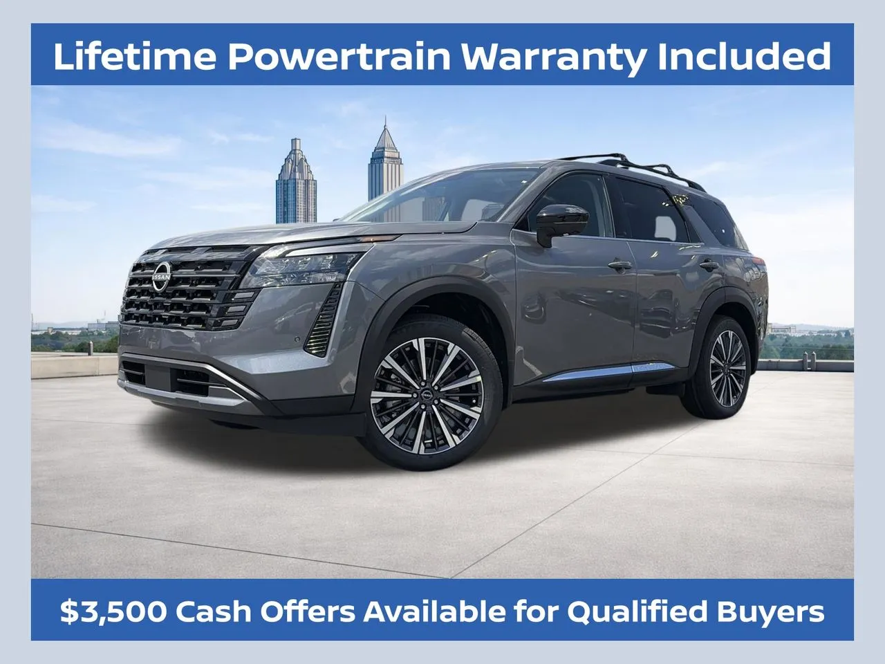 Gray 2026 Nissan Pathfinder Platinum for sale in Lithia Springs, GA